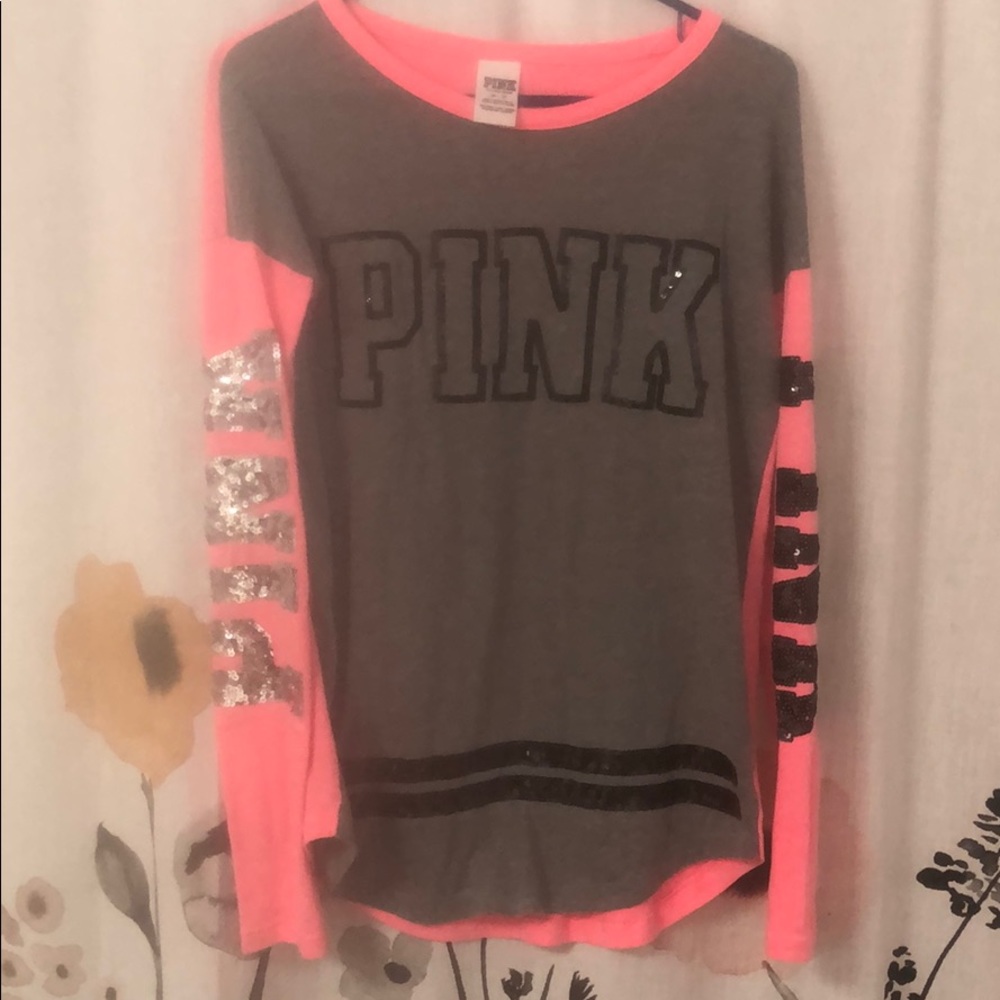 PINK bling long sleeve
